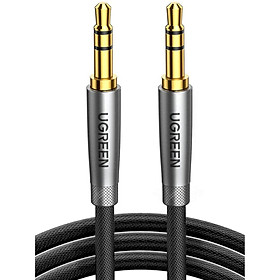Mua Ugreen UG50355AV150TK 1M Nylon Braided Cáp âm thanh 3.5mm 2 đầu dương mạ vàng - HÀNG CHÍNH HÃNG