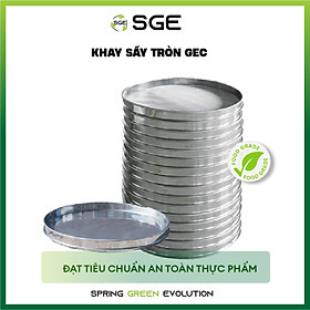 Khay Sấy Thực Phẩm Tròn GEC/ Khay Tròn Máy Sấy GEC. Chất Liệu Inox Cao Cấp, Lỗ Lưới Siêu Nhỏ Giúp Sấy Được Mọi Thực Phẩm- Hàng Nhập Khẩu Chính Hãng Thái Lan