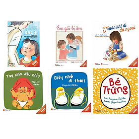 Combo truyện ehon Nhật Bản được yêu thích gần đây cho các bé : Bàn tay kì diệu của Sachi + Em gái bị ốm + Trước khi đi dã ngoại + Tay xinh đâu nhỉ + Giày nhỏ đi thôi + Bé trứng