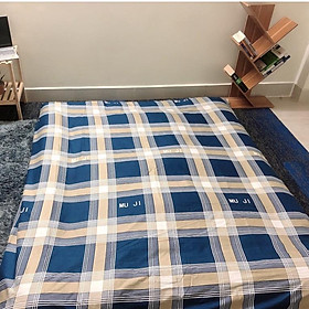 Mua Bọc Nệm Topper 2 mặt   áo nệm cotton pha có khóa kéo  kích thước 1mx2m  1m4x2m  1m6x2m