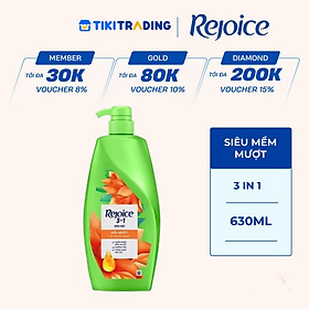 Dầu Gội REJOICE Siêu Mượt (630ml)