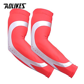 Bộ 2 ống bảo vệ khuỷu tay chống nắng AOLIKES A-7945 Sport protection elastic arm