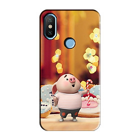 ỐP LƯNG IN ĐÍNH ĐÁ DÀNH CHO XIAOMI MI A2