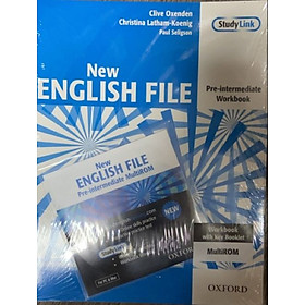 Hình ảnh New English File Pre-Intermediate: Workbook and MultiROM pack