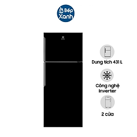 [HCM] Tủ Lạnh Electrolux ETB4600B-H - Công Nghệ Inverter - Dung Tích 431 Lít - Hàng Chính Hãng
