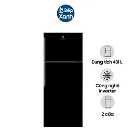 Mua  HCM  Tủ Lạnh Electrolux ETB4600B-H - Công Nghệ Inverter - Dung Tích 431 Lít - Hàng Chính Hãng
