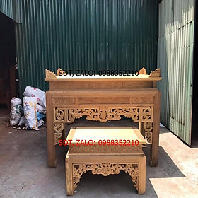 Mua Án Gian Thờ Chân 12 Gỗ Gụ
