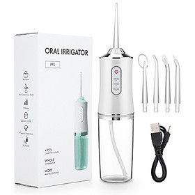 Máy Tăm Nước Cầm Tay - Tăm Nước Vệ Sinh Răng Miệng Oral Irrigator - Bản Quốc Tế Chuẩn Châu Âu