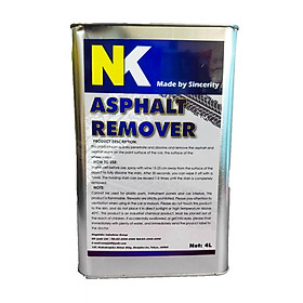 Mua Dung Dịch Tẩy Nhựa Đường  Tẩy Keo NK - Can 4L - Asphalt Remover / Tẩy Nhựa Đường An Toàn