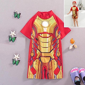 Bộ bơi liền thân siêu anh hùng cho bé trai  Boi021 Boi022 Tp007 hè siêu ngầu cho bé size từ nhí đến đại lên tới 48kg