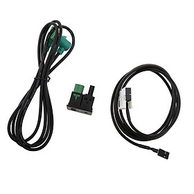 USB Aux   Wire Harness Cable Adapter For  E90 E91 E92 X5