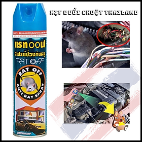 Xịt đuổi chuột  200ml Thái Lan