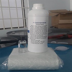 Nhựa Composite Polyester Resin Làm Khuôn, Cano, Tàu Thuyền, Vỏ Lãi, Chống Thấm, Mô hình, Đúc tượng