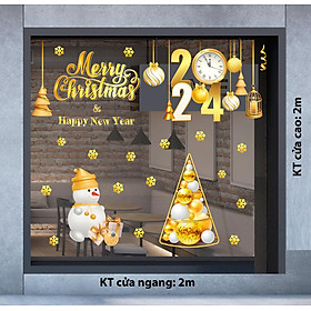 Mua Decal trang trí NOEL 2024 combo số 31