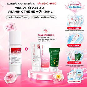 Tinh chất Serum C thế hệ mới Sắc Ngọc Khang 30ml giúp dưỡng trắng, mờ thâm nám, ngừa nếp nhăn