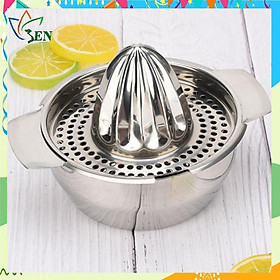 Mua Trọn bộ dụng cụ vắt cam  chanh  bưởi inox cao cấp đa tiện ích