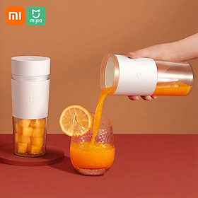 Xiaomi MIJIA Portable Blender Personal Size Blender USB 2600mAh Rechargeable Fruit Mixer 300ml Smoothies and Shakes