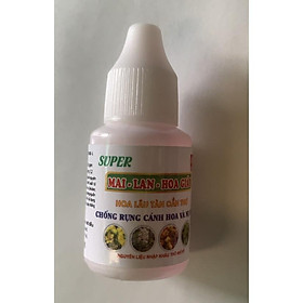 Mua Chế phẩm giữ hoa mai hoa giấy hoa lan lâu tàn SUPER lọ 10ml