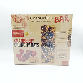 Thanh Bar Ngũ Cốc Granovibes Nam Việt Quất (28G x 6)