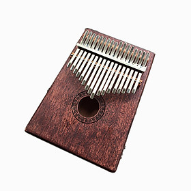 Đàn Kalimba Woim cao cấp 17 phím, Thumb Piano 17 keys - Gỗ coffee