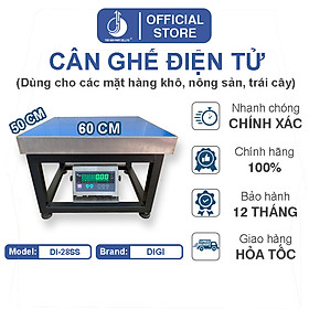 Mua Cân Ghế Điện Tử DI28SS - Mặt Bàn Cân 500x600MM - Đầu Chống Nước