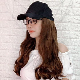 Tóc mũ xoăn️ tóc có dính sẵn mũ cao cấp
