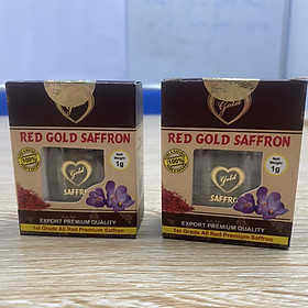 Combo 2 set Nhụy hoa nghệ tây Red Gold Saffron hộp 1g