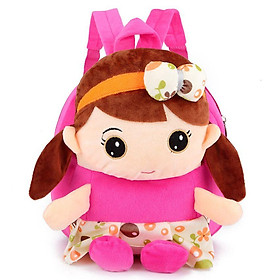 Balo bông hình công chúa cho bé đi học nhà trẻ, mẫu giáo với nhiều màu sắc dễ thương, chất vải bông tuyết mềm mịn BL025