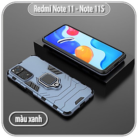 Ốp lưng cho Xiaomi Redmi Note 11 - Note 11S iRON MAN IRING Nhựa PC cứng viền dẻo chống sốc