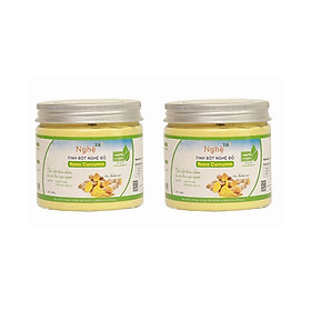 2 Hộp Tinh bột nghệ đỏ 250g