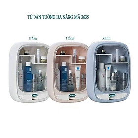 Mua Tủ đựng mỹ phẩm  đồ trang điểm 3635 có cửa nam châm dán tường cao cấp