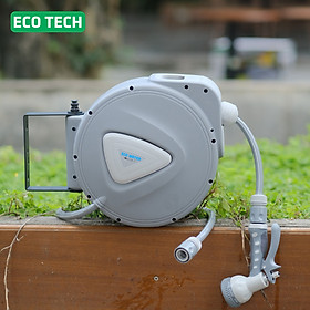 CUỘN VÒI TƯỚI ĐA NĂNG ECO HOSEREEL. Dùng cho sân vườn, Tiêu chuẩn châu Âu, Sang Trọng - Bền bỉ - Hiệu quả. TẶNG KÈM ĐẦU PHUN 9 CHẾ ĐỘ