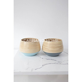 Chậu cây gỗ - chậu cây mini, chậu cây cảnh, chậu gỗ decor | Cappiano Home