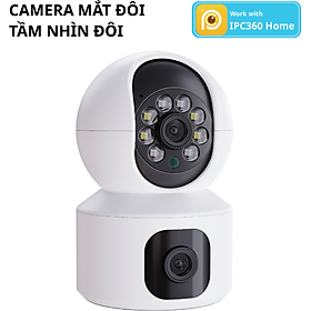 Mua Camera Wifi IPC360 2MP  ống kính kép  màn hình đôi (Hàng nhập khẩu)