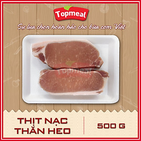 HCM - Thịt nạc thăn heo (500g) - Thích hợp với các món nướng, chiên, áp chảo, kho,... - [Giao nhanh TPHCM]