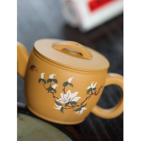Mua Ấm Tử Sa Nghi Hưng Hán Ngõa Mộc Lan 220 ml (Hoàng Kim Đoạn Nê)