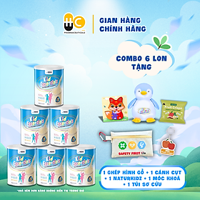 Combo 6 Lon Sữa Kid Essentials Cho Trẻ Biếng Ăn, Chậm Tăng Cân 800g - Bao Bì Mới [NHẬP KHẨU CHÍNH HÃNG]