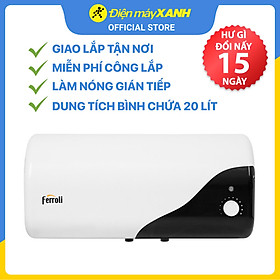 Mua Máy nước nóng gián tiếp Ferroli 20 lít 2500W MIDO-DE - Hàng chính hãng