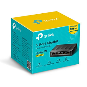 Thiết bị chuyển mạch Switch Để Bàn 5 Cổng TP-LINK LS1005G - Hàng chính hãng