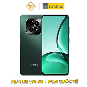Điện thoại Realme V60S (6GB/128GB) 5G , Chíp Dimensity 6300, Rom tiếng việt - Hàng nhập khẩu