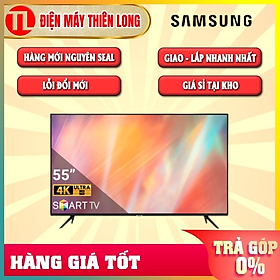 Smart Tivi Samsung 4K 55 inch UA55AU7002