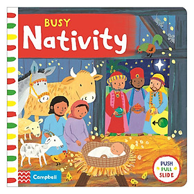 Hình ảnh sách Cambell Fush Full Slide Series: Busy Nativity
