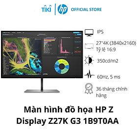 Mua Màn hình HP Z27k G3 27 inch 4K USB-C Display 3Y WTY_1B9T0AA - Hàng Chính Hãng