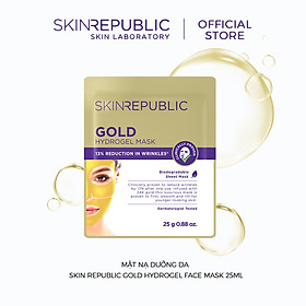 Mặt nạ dưỡng da Skin Republic Gold Hydrogel Face Mask 25ml