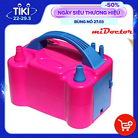Mua Máy Bơm Bong Bóng Chính Hãng miDoctor – Máy Bơm Bóng Bay  2 Vòi Bằng Điện