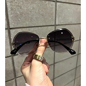 Kính mắt nữ cao cấp Mắt khoan dễ đeo không kén mặt thời trang Hàn Quốc