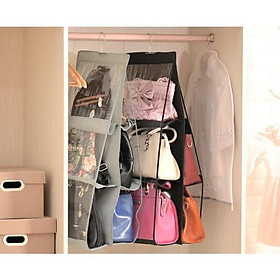 Mua Giá Tầng Treo Túi Vải - Bọc Túi Xách Nhiều Ngăn Chống Bám Bụi