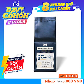 Trà Oolong (Ô long) Kim Tuyên Cầu Đất Dalat Farm - Túi thiếc 100Gr
