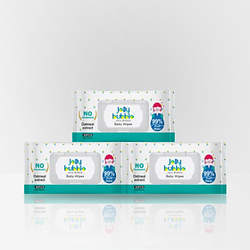 Combo 3 Gói Khăn Giấy Ướt Jelly Bubble 80 Miếng
