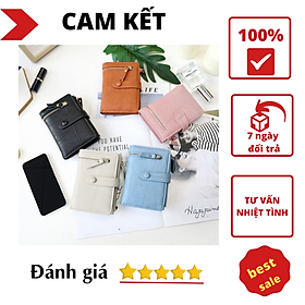 Ví Nam/Nữ Mini Ngắn Cầm Tay Cao Cấp Sang Trọng Phong Cách Hàn Quốc TVNN166